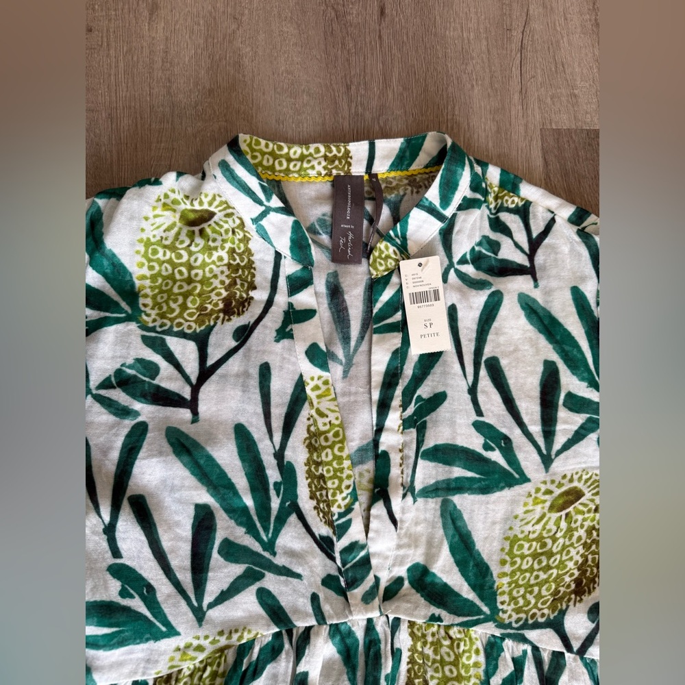 NWT Anthropology Summer Patterned Maxi Dress - Picture 7 of 13